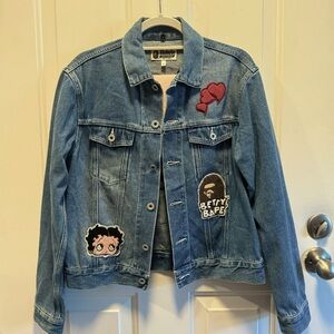 BAPE x Betty Boop Women’s Jean Jacket hoodie
